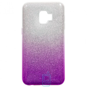 Чехол силиконовый Shine Samsung J2 Core 2018 J260 градиент фиолетовый