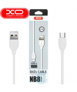 USB кабель XO NB8 Type-C 1m білий