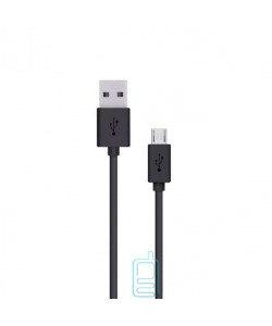 USB Кабель Galaxy (штекер 0.8mm) 2A micro USB без упаковки чорний