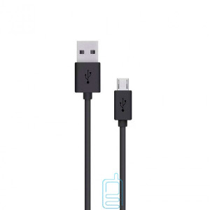 USB Кабель Galaxy (штекер 0.8mm) 2A micro USB без упаковки черный