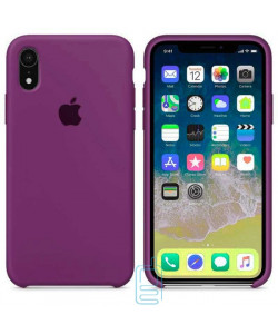 Чехол Silicone Case Apple iPhone XR фиолетовый 43