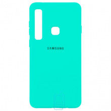 Чехол Silicone Case Full Samsung A9 2018 A920 бирюзовый