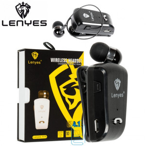 Bluetooth моно-гарнитура Lenyes A18 черная