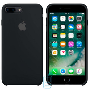 Чохол Silicone Case Apple iPhone 7 Plus, 8 Plus чорний 18