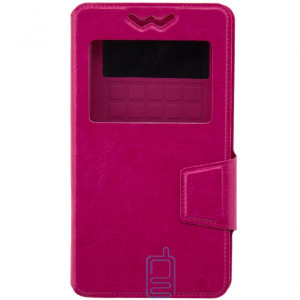 Универсальный чехол-книжка Case слайдер 3.5″ розовый