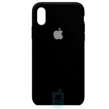 Чохол Silicone Case Full iPhone XR чорний