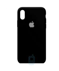 Чехол Silicone Case Full iPhone XR черный