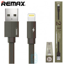 USB кабель Remax RC-094i Kerolla Lightning 1m зеленый