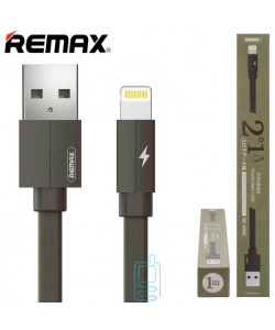 USB кабель Remax RC-094i Kerolla Lightning 1m зеленый