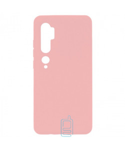 Чехол Silicone Cover Full Xiaomi Mi Note 10, Mi CC9 Pro розовый