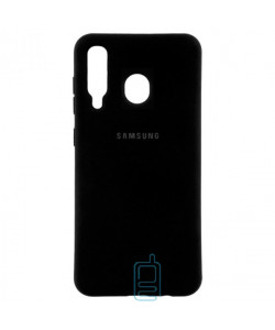 Чохол Silicone Case Full Samsung M30 2019 M305 чорний