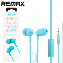 Навушники з мікрофоном Remax RM-501 сині