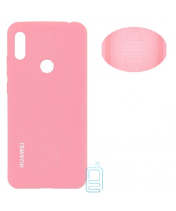 Чохол Silicone Cover Full Huawei Y6 Prime 2019 рожевий