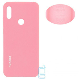 Чехол Silicone Cover Full Huawei Y6 Prime 2019 розовый