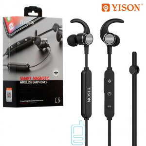 Bluetooth наушники с микрофоном Yison E6 черные