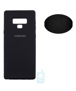 Чохол Silicone Cover Full Samsung Note 9 N960 чорний
