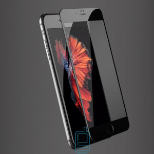Захисне скло Full Glue Apple iPhone 7 Plus, iPhone 8 Plus black тех.пакет