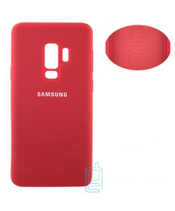 Чохол Silicone Cover Full Samsung S9 Plus G965 червоний