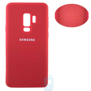 Чехол Silicone Cover Full Samsung S9 Plus G965 красный