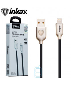 USB кабель inkax CK-63 Apple Lightning черный