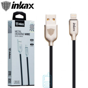 USB кабель inkax CK-63 Apple Lightning чорний