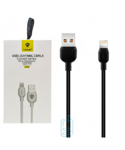 USB кабель Lenyes LC808i Apple Lightning 1m чорний