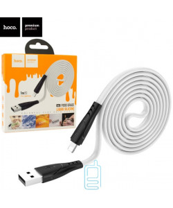 USB Кабель Hoco X42 ″Soft Silicone″ Lightning 1М белый