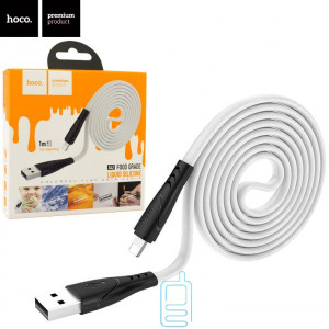 USB Кабель Hoco X42 ″Soft Silicone″ Lightning 1М белый