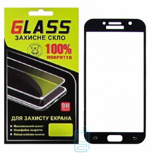 Защитное стекло Full Glue Samsung A5 2017 A520 black Glass