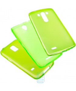 Чохол силіконовий кольоровий HTC Desire 616 зелений