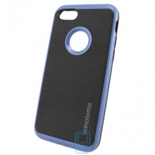 Чехол-накладка матовый Motomo Apple iPhone 7 синий