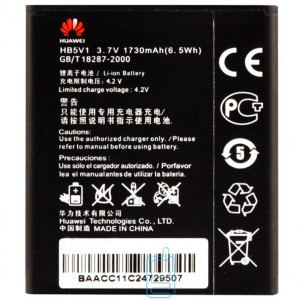 Аккумулятор Huawei HB5V1 1730 mAh Y300, Y300C ,Y500, Y511 AAAA/Original тех.пакет