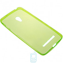 Чехол силиконовый цветной ASUS ZenFone 5 зеленый