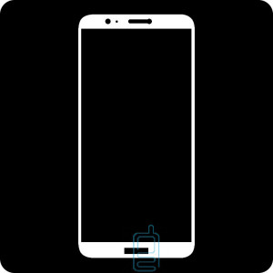 Захисне скло 5D Huawei P Smart, Enjoy 7s white тех.пакет