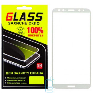 Захисне скло Full Screen Huawei Mate 10 Lite white Glass