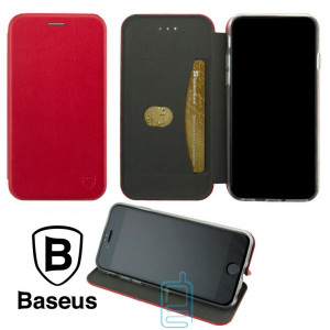 Чехол-книжка Baseus Premium Edge Samsung M21 2020 M215, M30s 2019 M307 красный