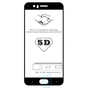 Защитное стекло 5D OnePlus 5 black тех.пакет