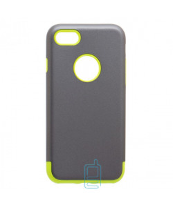 Чехол-накладка Motomo X1 Apple iPhone 7, 8 серо-зеленый