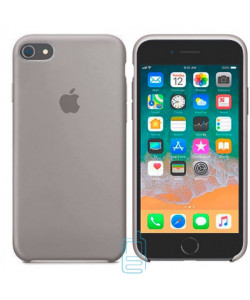 Чехол Silicone Case Apple iPhone 5, 5S светло-серый 23