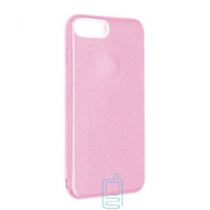 Чохол силіконовий Shine Apple iPhone 7, 8 рожевий