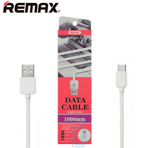 USB кабель Remax Light speed RC-006a Type-C 1m білий