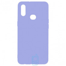 Чехол Silicone Cover Full Samsung A10s 2019 A107 сиреневый