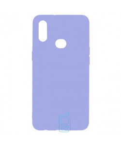 Чехол Silicone Cover Full Samsung A10s 2019 A107 сиреневый