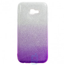 Чехол силиконовый Shine Samsung J4 Plus 2018 J415 градиент фиолетовый