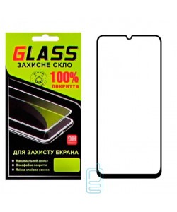 Защитное стекло Full Glue Samsung A70 2019 A705 black Glass