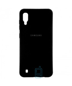 Чохол Silicone Case Full Samsung M10 2019 M105 чорний