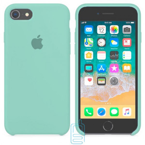 Чехол Silicone Case Apple iPhone 7, 8 бирюзовый 21