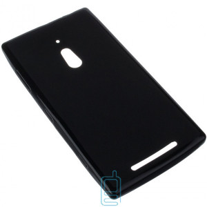 Чохол силіконовий кольоровий Nokia Lumia 830 чорний