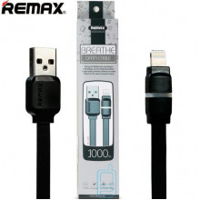 USB кабель Remax Breathe RC-029i lightning 1m черный
