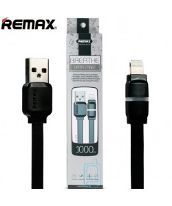 USB кабель Remax Breathe RC-029i lightning 1m черный